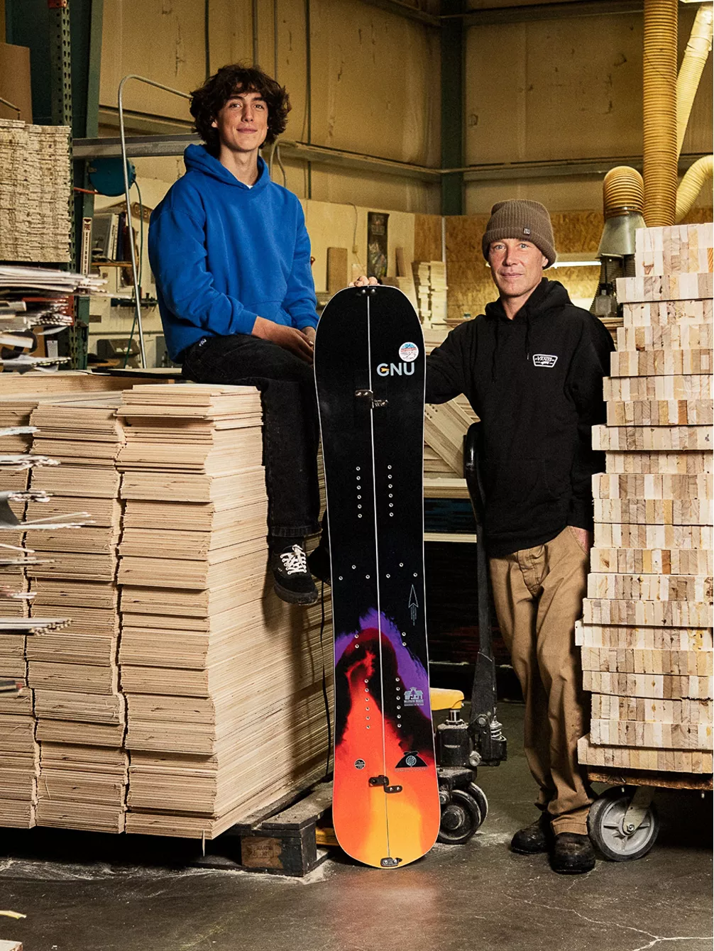 Gnu Banked Country 159 2023 Splitboard – Bild 2