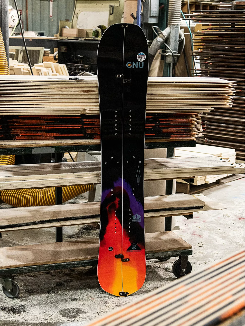 Gnu Banked Country 159 2023 Splitboard – Bild 3