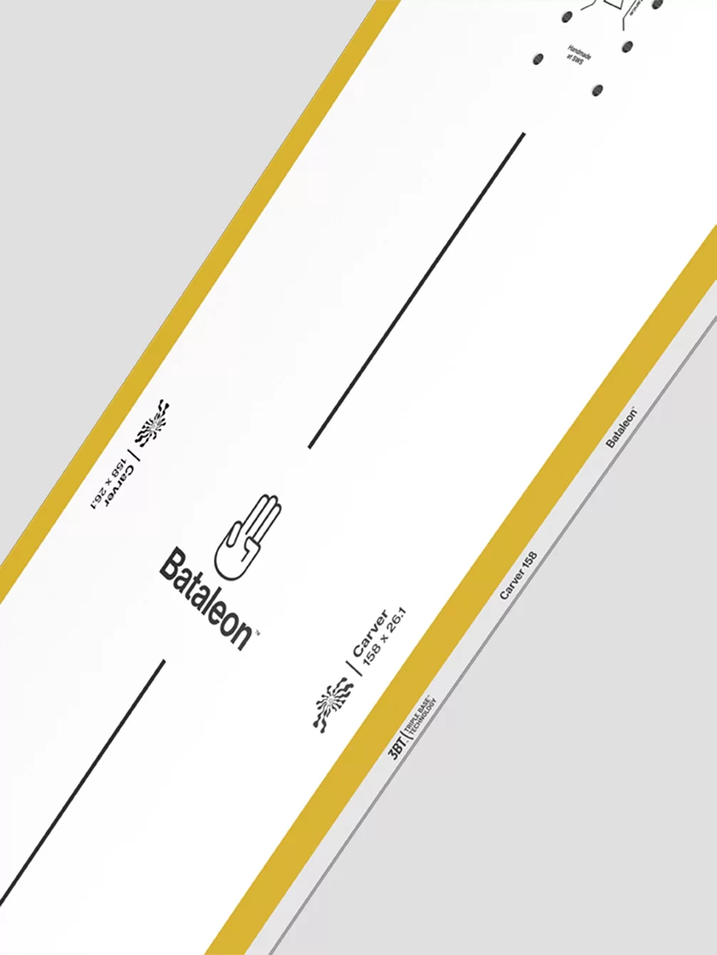 Bataleon Carver 158 2023 Snowboard – Bild 2