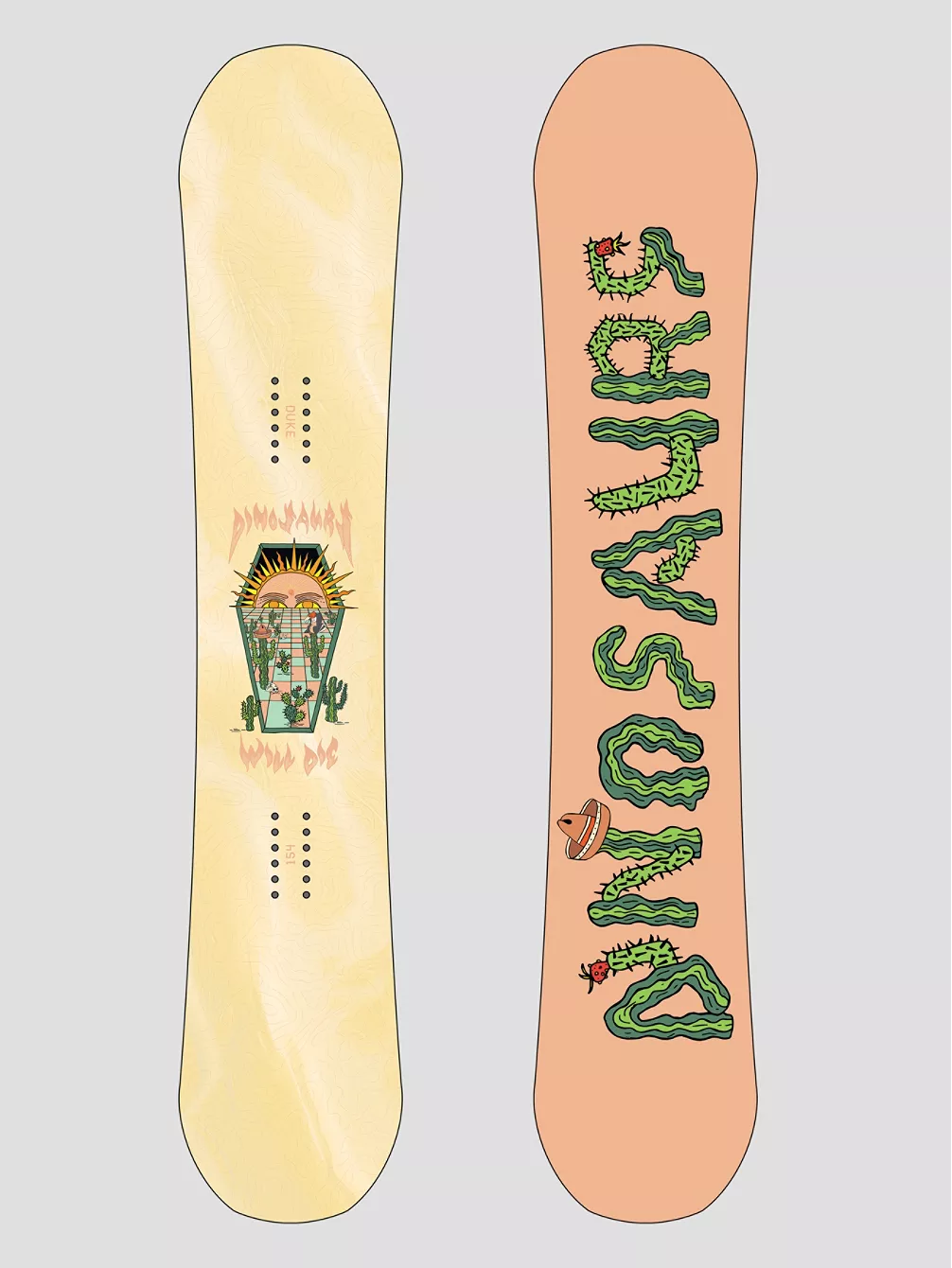 Dinosaurs Will Die Duke 154 Snowboard