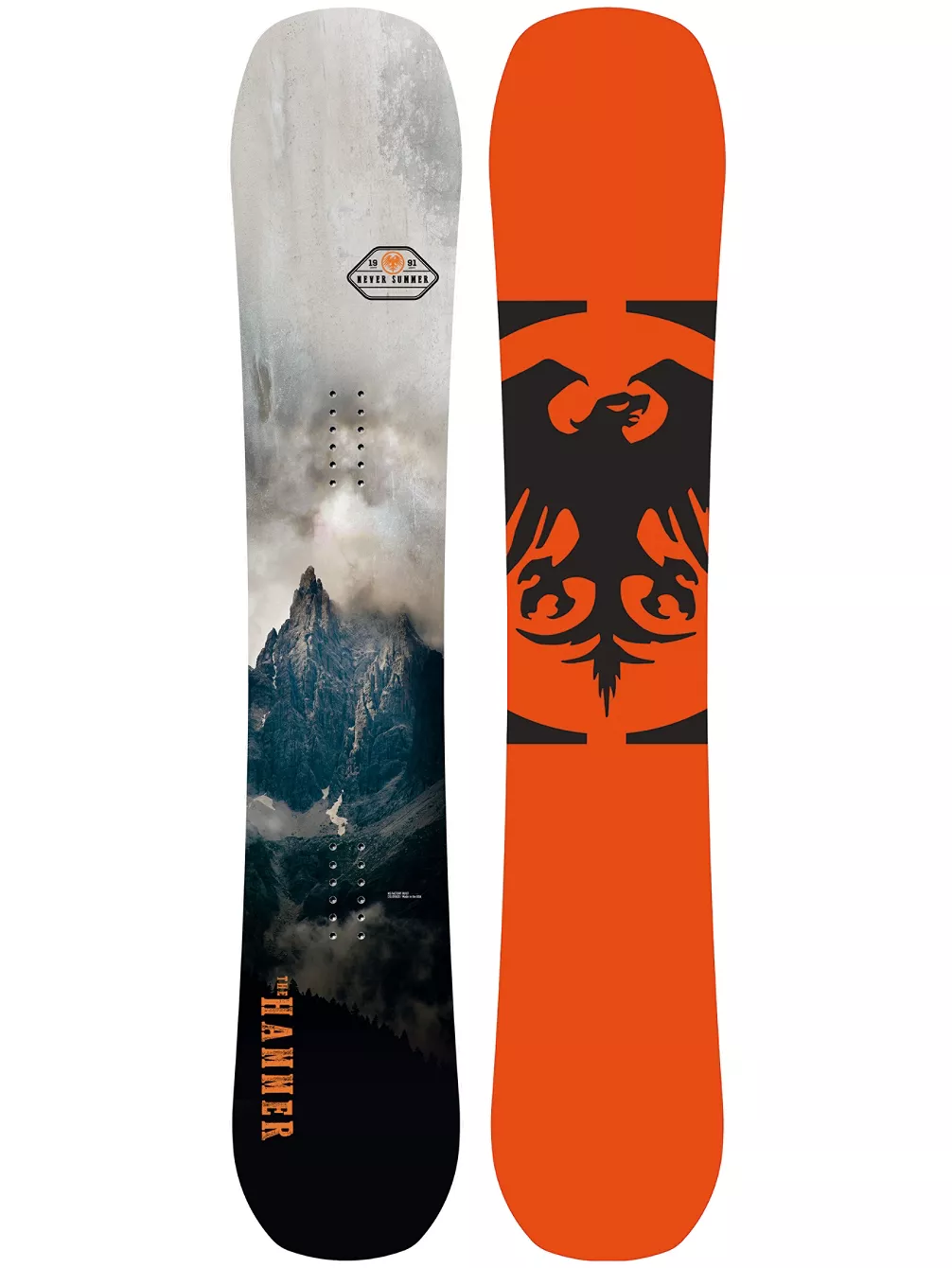 Never Summer Hammer 161W Snowboard