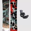 TRANS Pirate 159 + Team Soft L Snowboard-Set