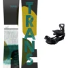TRANS Premium 157 + Team Pro L Black 2023 Snowboard-Set