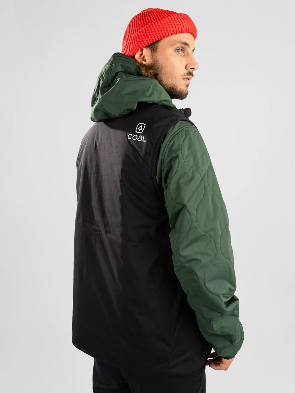 Coal Sierra Fleece Vest – Bild 2