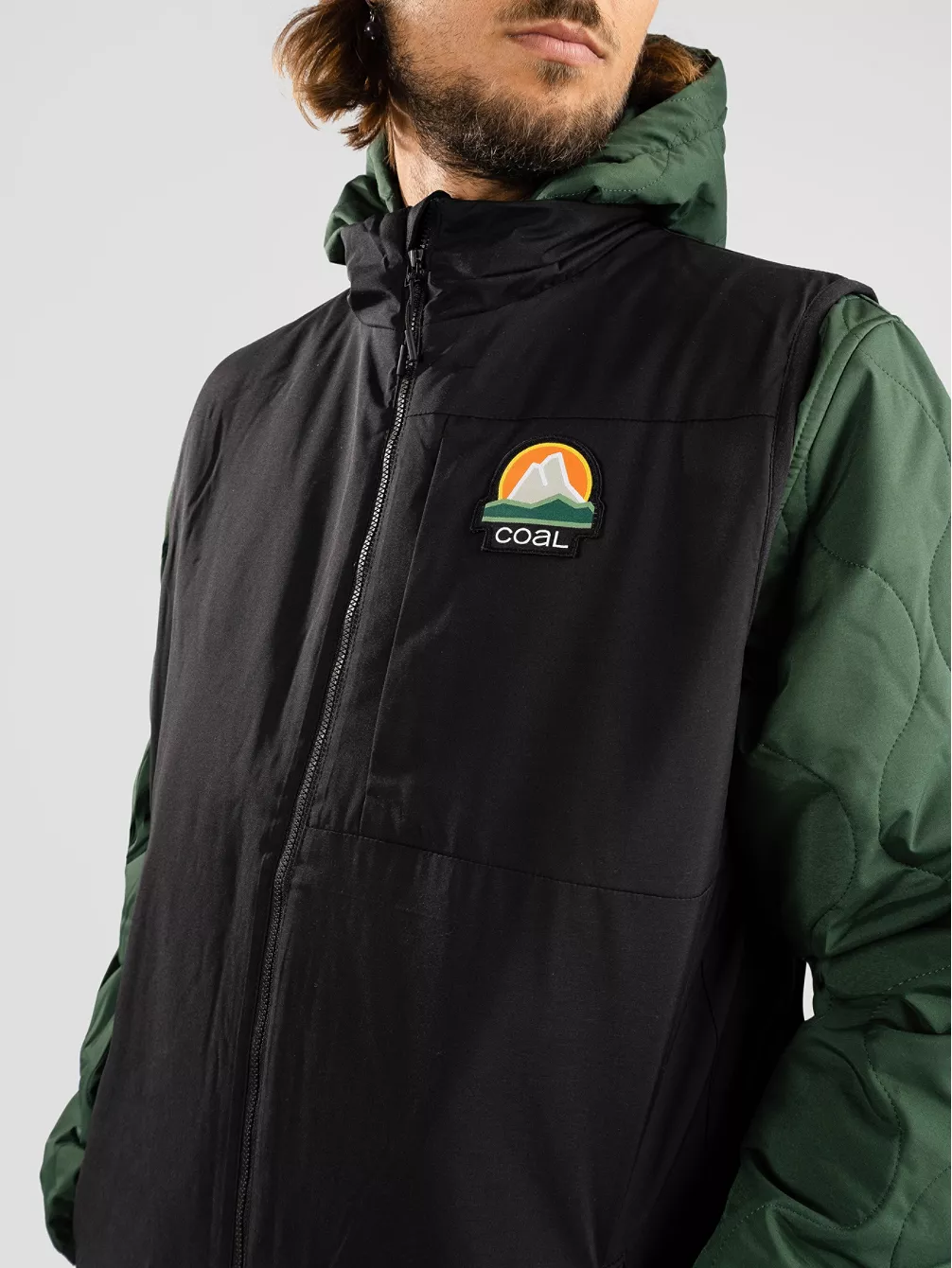 Coal Sierra Fleece Vest – Bild 3