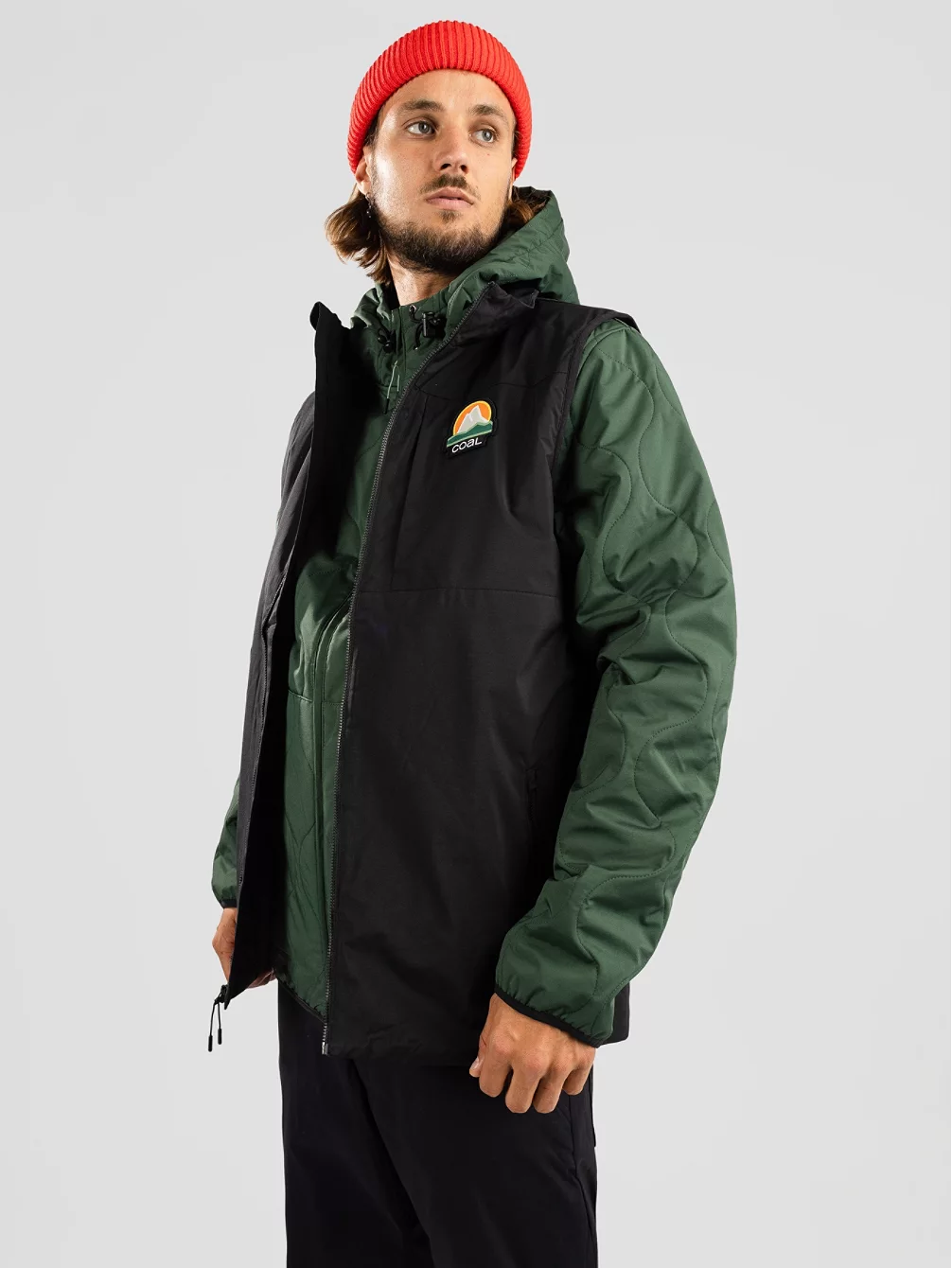 Coal Sierra Fleece Vest – Bild 4